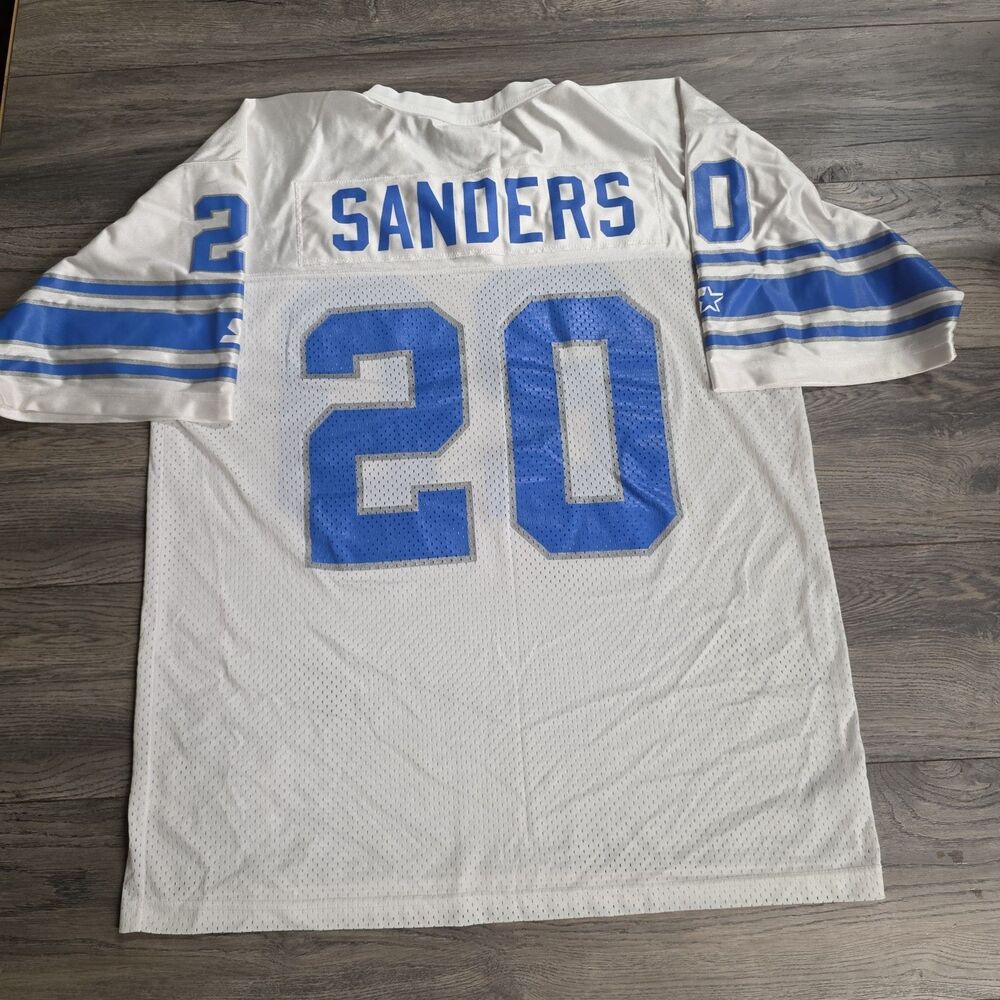 Vintage 90s Barry Sanders Detroit Lions Starter Jersey Mens Size XL (52) - Picture 3 of 5